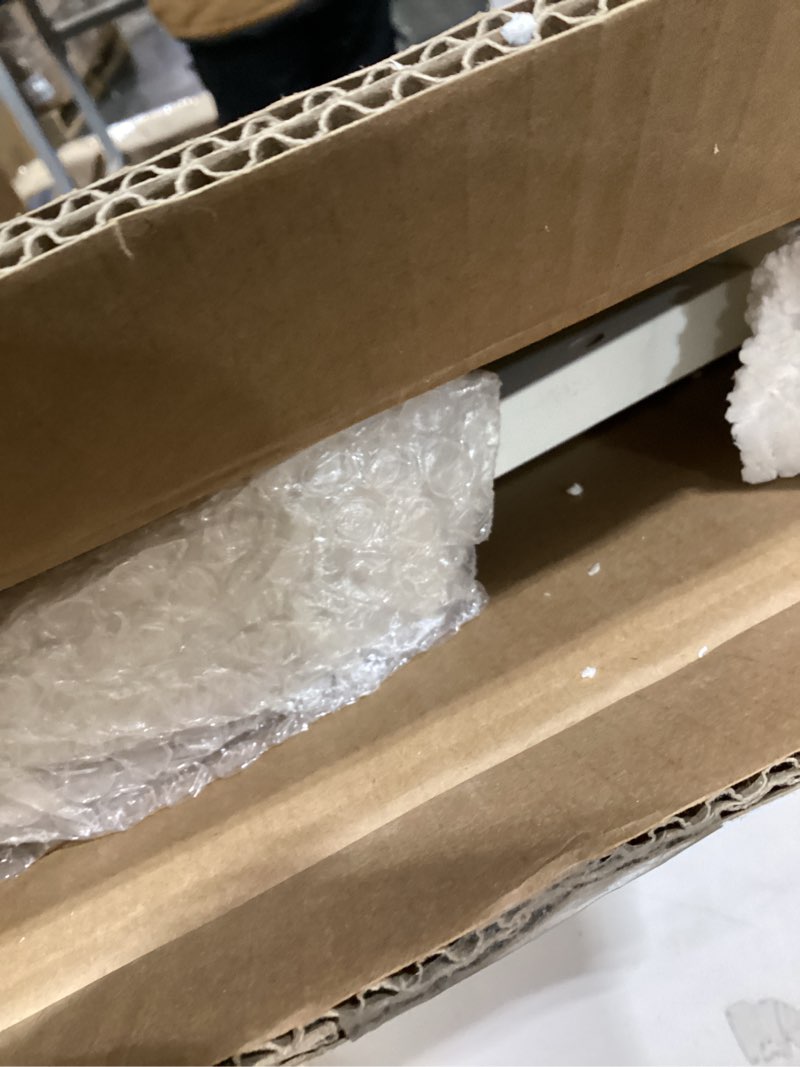 Condition photo showing New/Like New for 14'' * 24'' Recessed Medicine Cabinet Wall Niche Wood, 3-Tier Bathroom Niche Insert for Drywall, in Wall Shelf Medicine Cabinets Replacement, for Living Room, Bathroom Storage, White Chalk White 24''H * 14''W (3 Tiers)