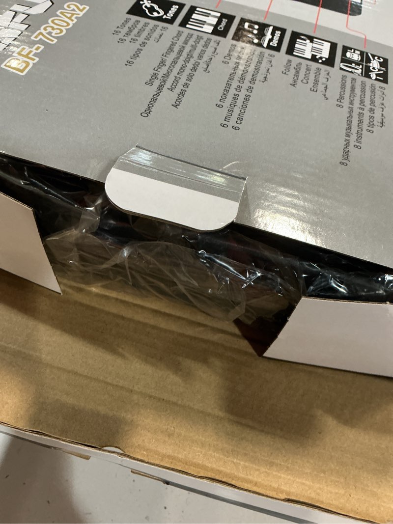 Condition photo showing New/Like New for 61 Key Upgrade Piano Keyboard for Kids Beginners Electronic Keyboards Pianos with LCD Screen Microphone Musical Instrument Toys for 3 4 5 6 7 8 Year Old Boys Girls Gifts