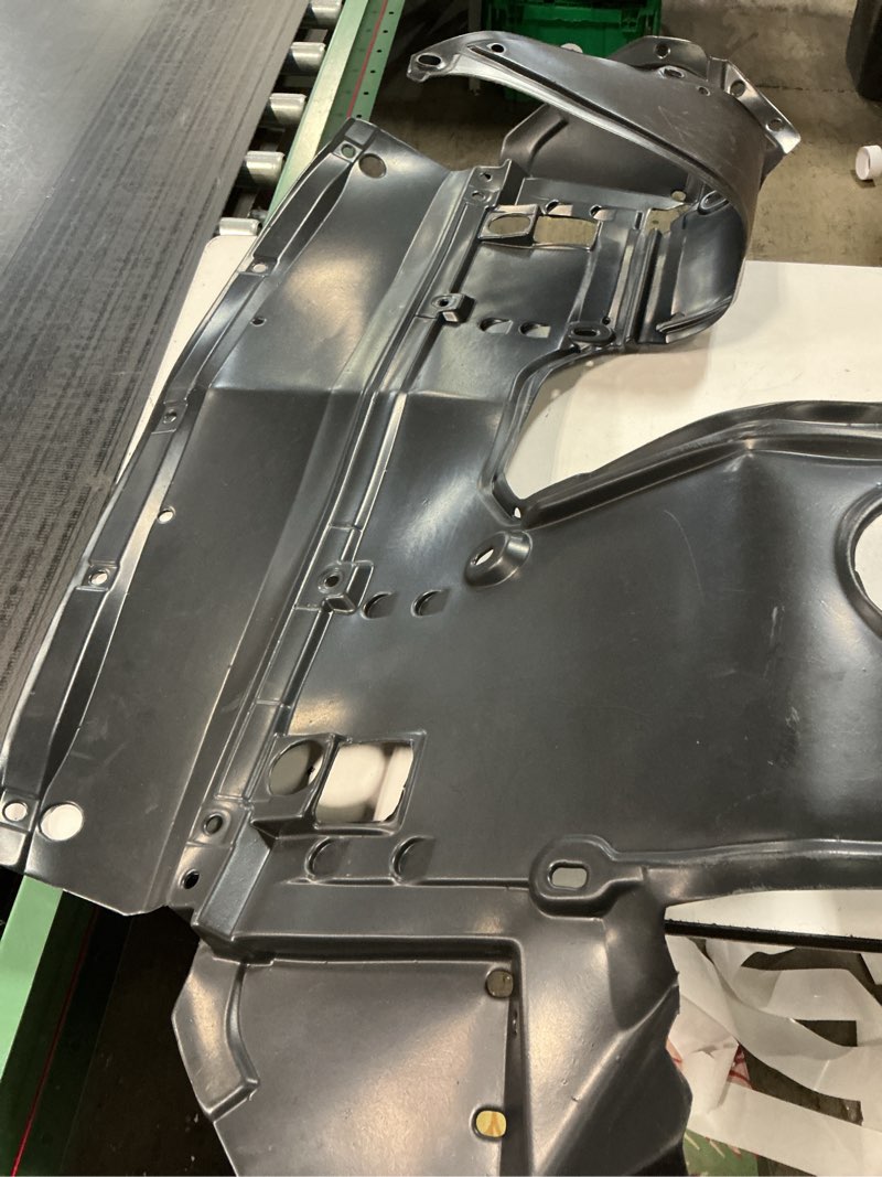 Condition photo showing Good Condition for engine splash shield compatible with 2016-2023 nissan maxima 3.5l 2016-2018 nissan altima 2.5l 3.5l replacement for 75890-9hs0a ni1228164 plastic
