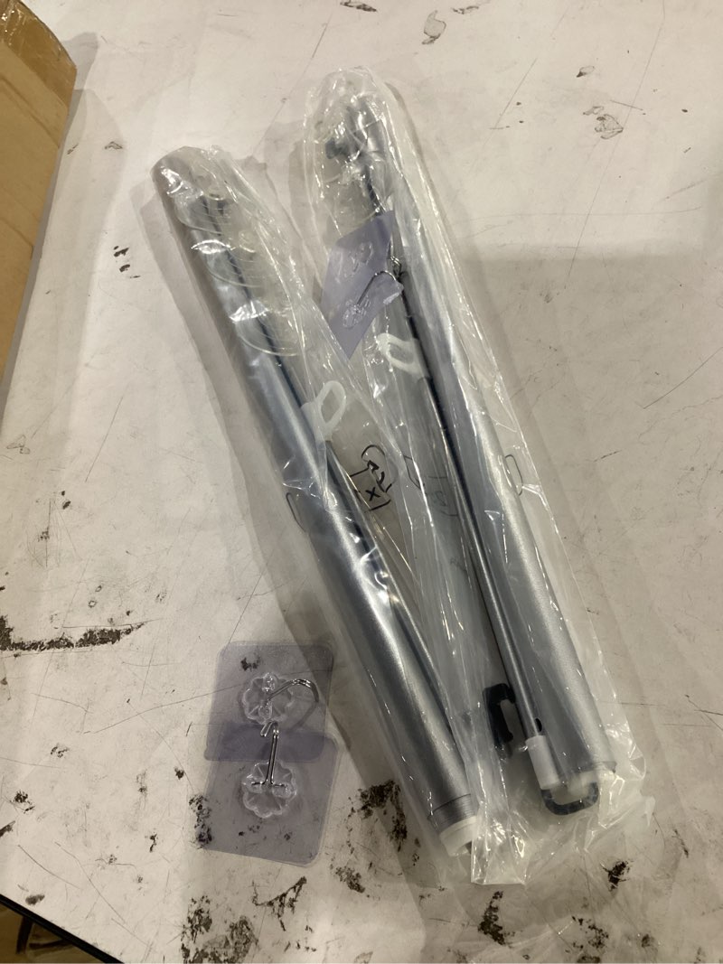 Condition photo showing Good Condition for 2 pack blackout roller window shades with 6 suction cups, no drilling retractable removable window blinds, temporary blackout cover for living room bedroom office bathroom (19.6"x49")