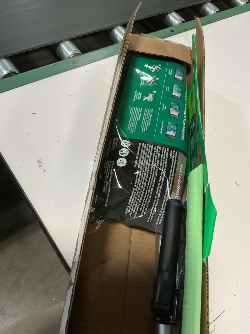 Condition photo showing New/Like New for Swiffer Sweep & Mop Deluxe 2-in-1 Multi-Surface Kit for Floor Cleaning, Includes 1 Sweeper Device, 5 Dry Sweeping + 6 Wet Mopping Heavy Duty Cloths, Black Deluxe Starter Kit