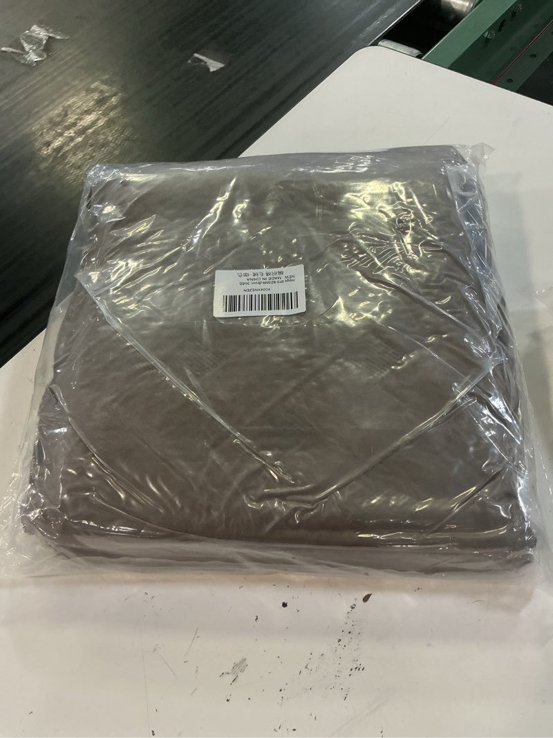 Condition photo showing New/Like New for akpgq waterproof dog bed cover non slip couch cover for dogs washable soft faux fur sofa cover couch covers for 3 cushion couch sofa pet friendly (brown, 34x82?1pc?) brown 34x82?1pc?
