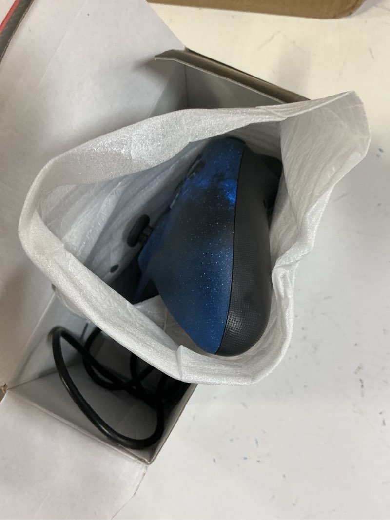 Condition photo showing Good Condition for echtpower pro controller for switch/pc/ios/android, 1000mah wireless gaming controller with 9 color rgb light, macro buttons, 6 axis gyro, dual vibration, turbo blue