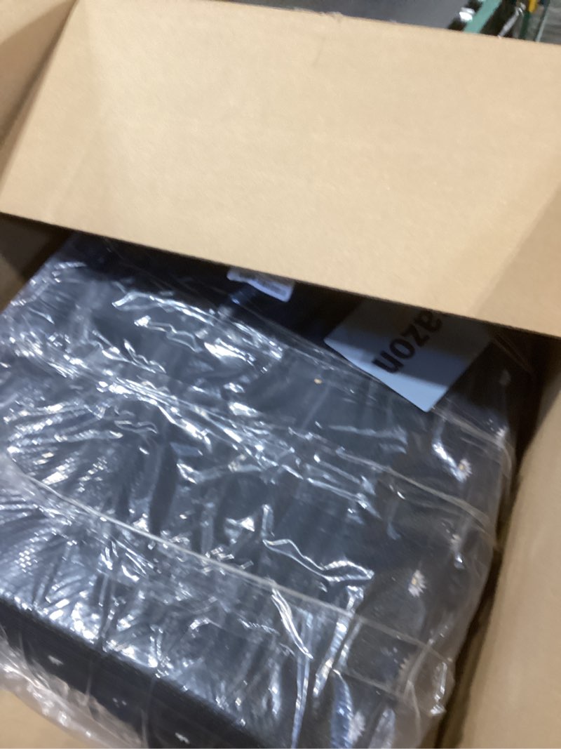 Condition photo showing New/Like New for cullaby dog car seat for small/medium dogs – elevated booster seat with detachable, washable cover, safety belts, and storage pockets car back seat (black daisy, 15.75 * 17.72 * 9.84") black daisy 15.75*17.72*9.84"