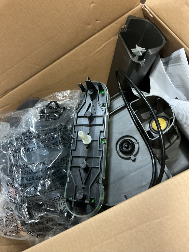 Condition photo showing As Is for Hoover PowerScrub Deluxe Carpet Cleaner Machine for Carpet and Upholstery, Deep Cleaning Carpet Shampooer Machine with Multi-Purpose Tools, Pair Carpet Cleaner Solution