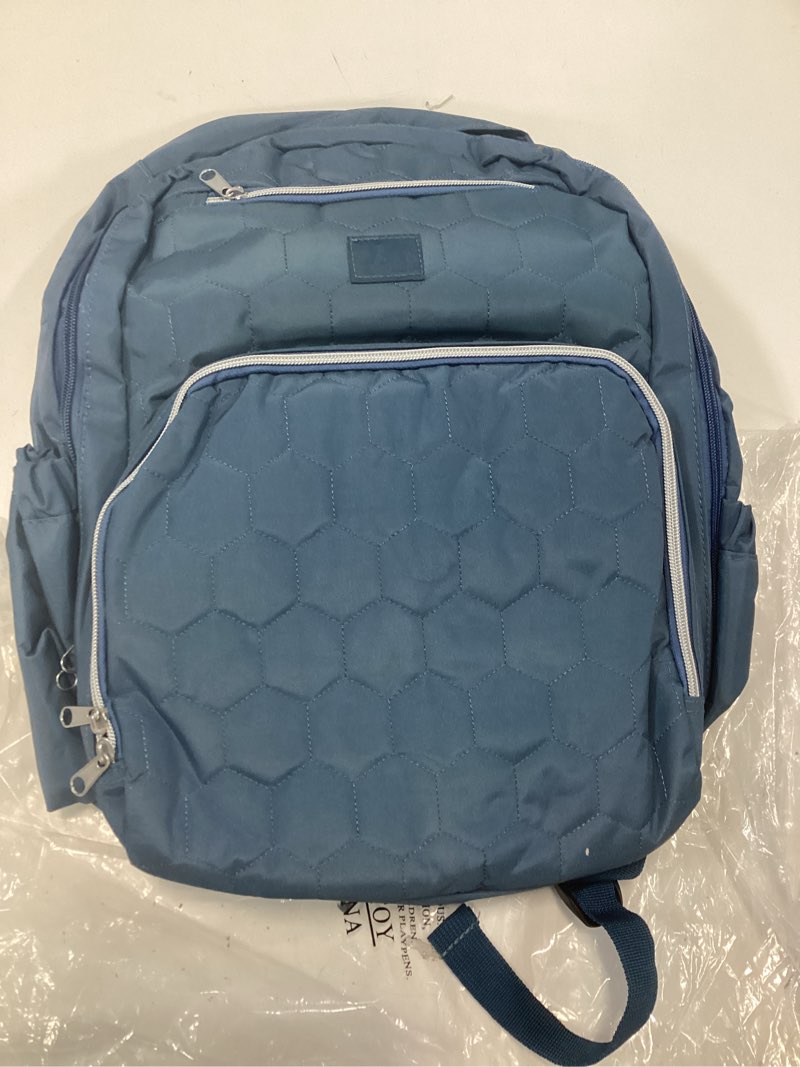 Condition photo showing Good Condition for hudson baby unisex baby premium diaper bag backpack and changing pad, blue, one size blue one size