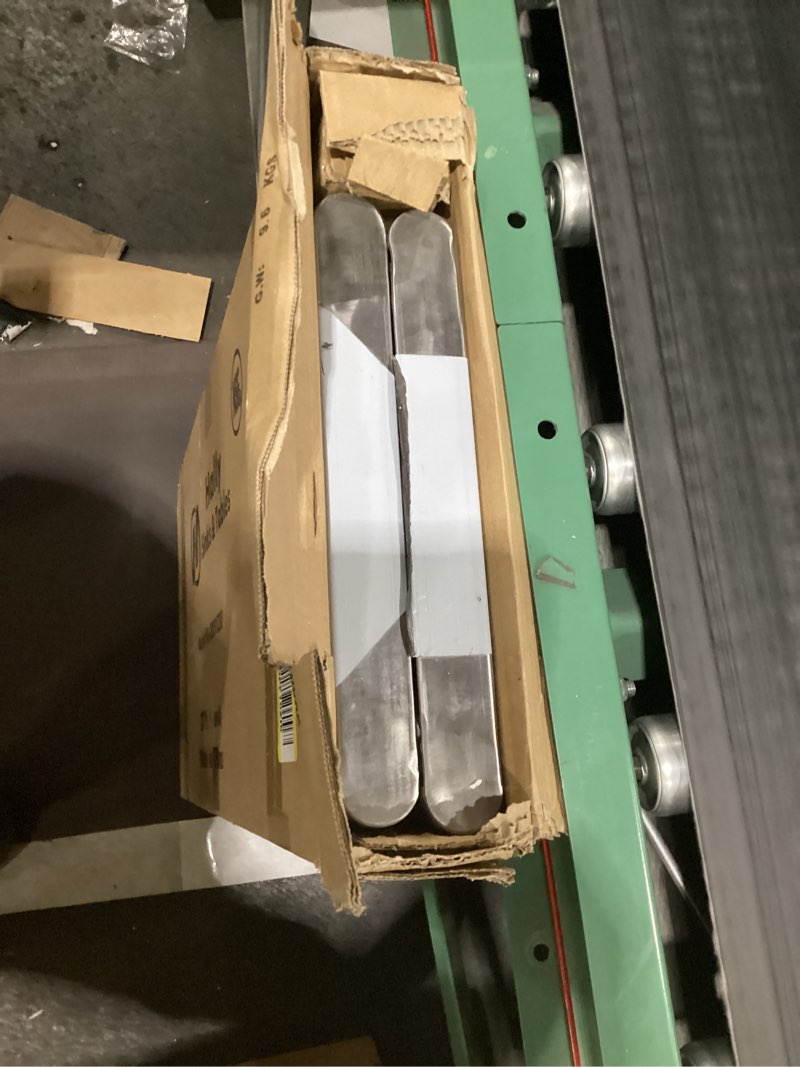 Condition photo showing Good Condition for hally double overshelf of stainless steel 12'' x 30'' weight capacity 340lb, commercial 2 tier shelf for prep & work table in restaurant, home and kitchen 12×30