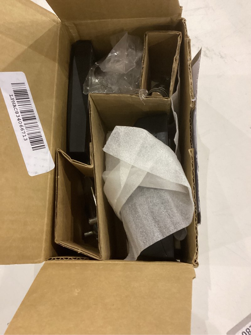 Condition photo showing As Is for Schlage Encode Smart WiFi Deadbolt Lock for Front Door - Keyless Entry with App or Touchscreen - Works with Alexa, Hey Google, & Airbnb - Create Codes for Guests - Matte Black Century Deadbolt Matte Black