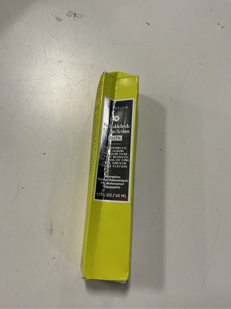 Condition photo showing New/Like New for Naturium Retinaldehyde Cream Serum 0.15%, Advanced Anti-Aging & Smoothing Potent Face & Skin Care, 1.7 oz 1.70 Fl Oz (0.15%)