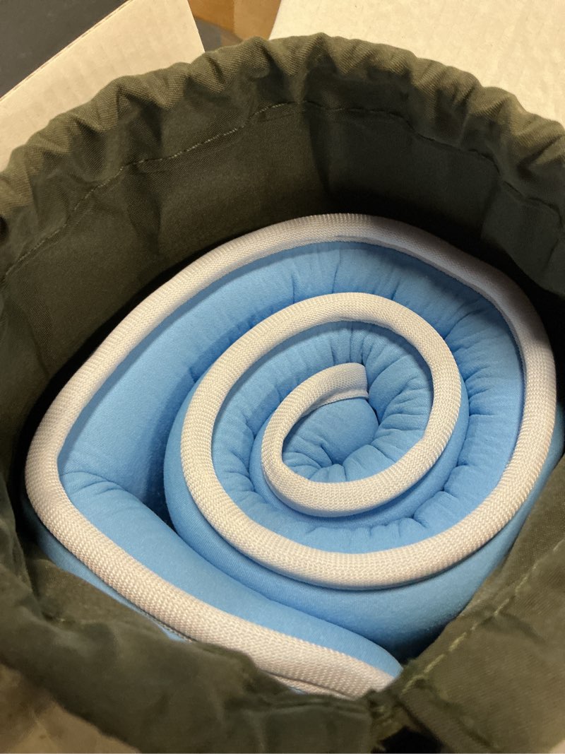 Condition photo showing New/Like New for baby vibrating sleep soother pad, baby sleep aid, vibrating mattress pad sleep soother, 90 min timer, vibrating mat for sleep, aid to calm fussy newborn for easier rest, infant: 0-12 months, blue