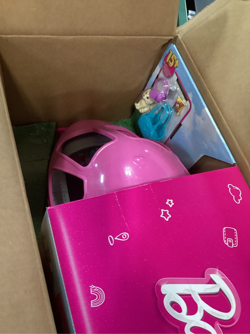 Condition photo showing Good Condition for Barbie Dreamplane Airplane Toys Playset with 15+ Accessories Including Puppy, Snack Cart, Reclining Seats and More (Amazon Exclusive)