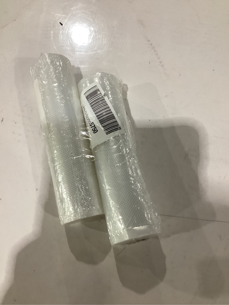 Vacuum sealer bag rolls, lot of 2