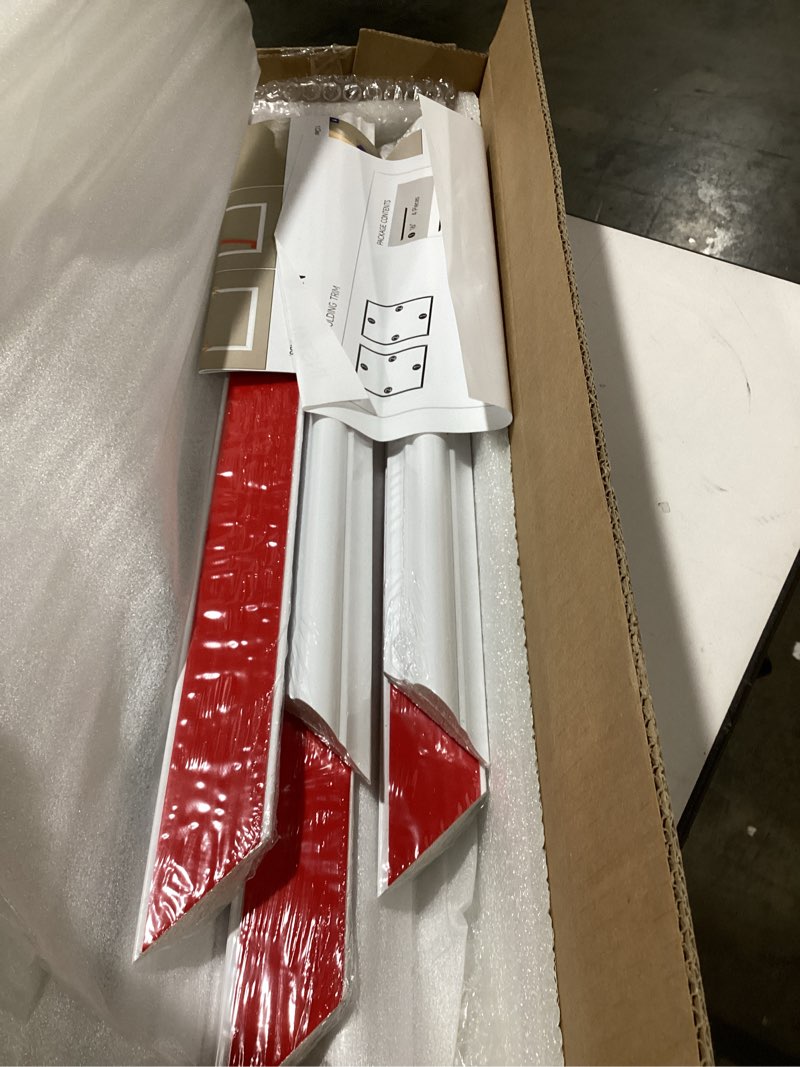 Condition photo showing Good Condition for NeatiEase 2 Set Peel and Stick Wall Molding Trim Kit, 16" x20" Premade Wainscoting Panels, Self Adhesive Moulding Panel for Interior Walls Picture Frame 16"x20" 2-Frame, White