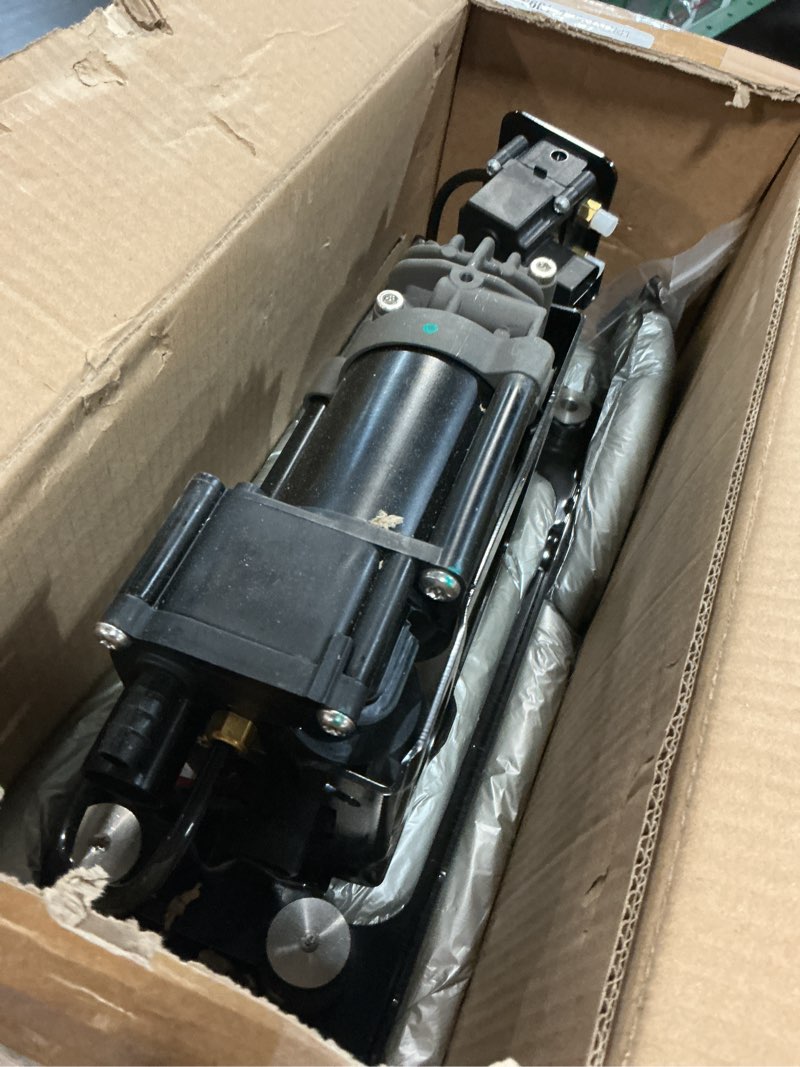 Condition photo showing Good Condition for air suspension compressor pump 37206789165 replacement for bmw 5' f07 f11 7' f01 f02 f04 air pump 37206789450 37206784137 lamerto