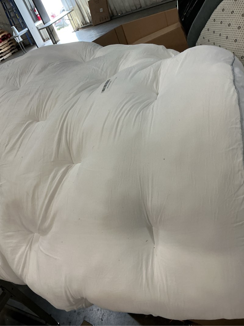 Condition photo showing Good Condition for shouren 5 inch memory foam mattress topper queen for back pain relief, extra thick gel memory foam bed topper, soft fluffy supportive pressure relief mattress pad, 80"x60" white queen