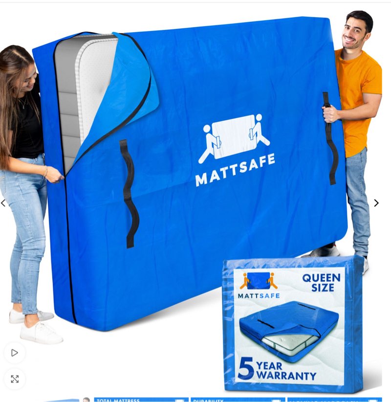 Moving and Storage Made Simple Queen 81x61x15in