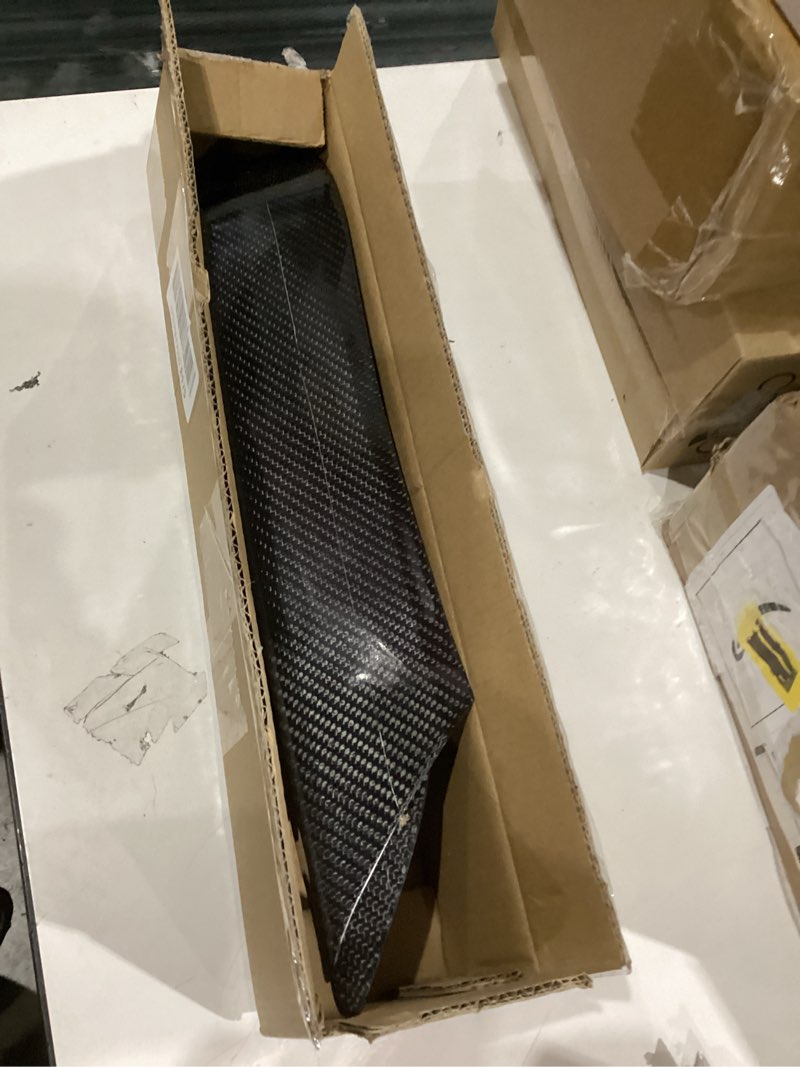 Condition photo showing Good Condition for Real Carbon Fiber Front Bumper Air Vent Eyelid Cover Compatible with BMW F80 M3 2015-2018, F82 F83 M4 2015-2020 Upper Fang Trims