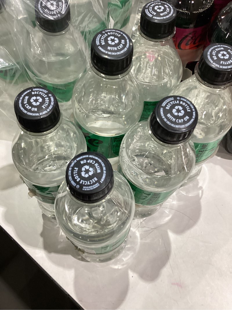 Condition photo showing As Is for Sprite Zero Sugar Lemon Lime Diet Soda Pop Soft Drinks, 16.9 fl oz, 6 Pack Sprite Zero Sugar 16.9 fl oz (Pack of 6)