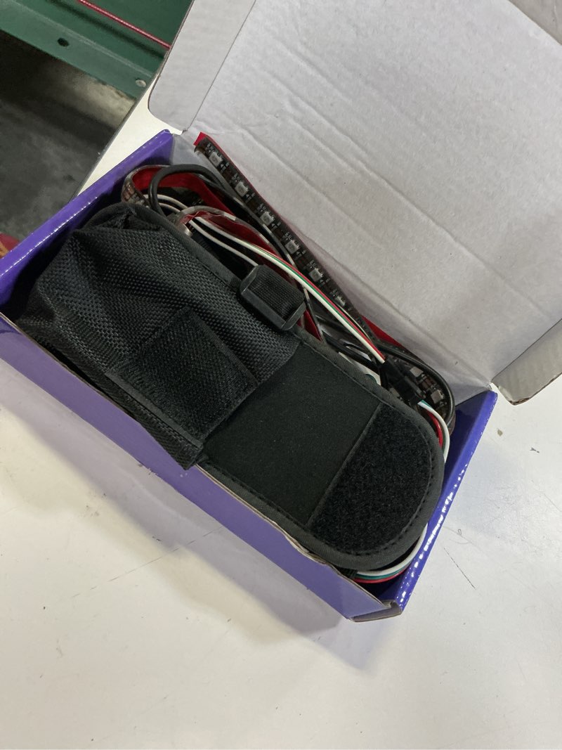 Condition photo showing As Is for keiurot scooter led light strips for night riding 5v high bright skateboard lights app control rgbic waterproof electric scooter accessories 2 in 1