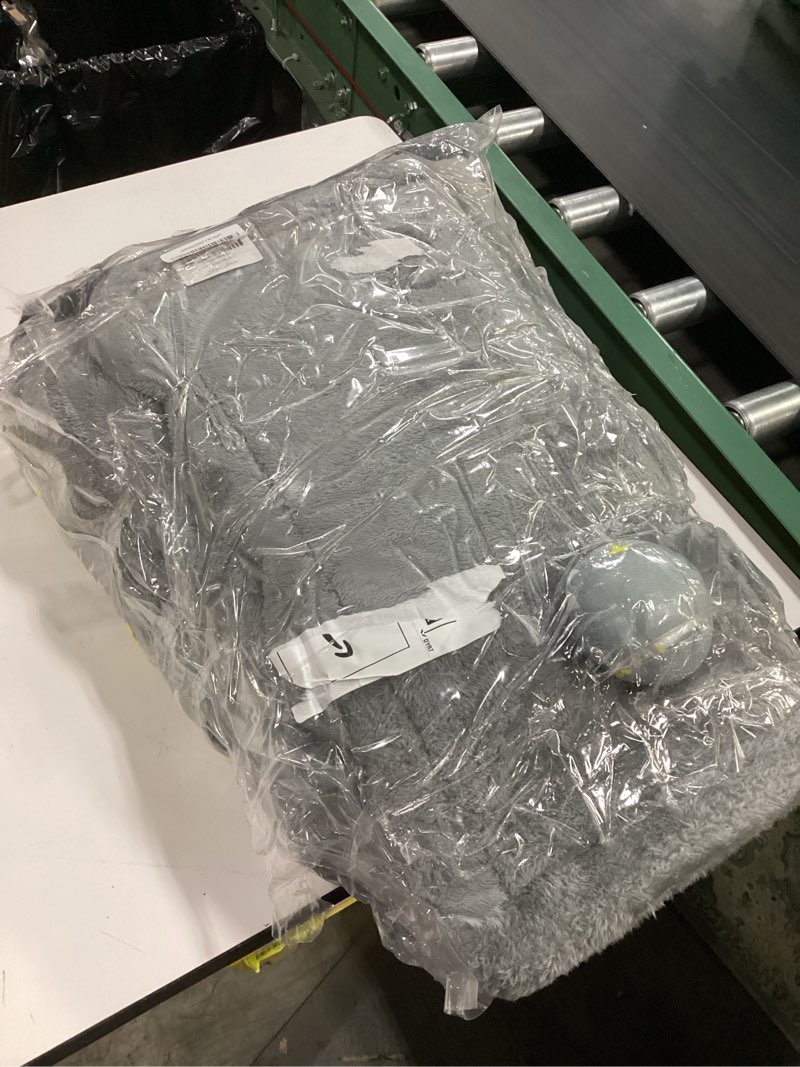 Condition photo showing As Is for Dog House Indoor Memory Sponge, Foldable Dog House Kennel Bed Mat with Cushion for Small Medium Large Dogs Cats, Winter Warm Cat Nest Puppy Cave Sofa Pet Products (Large)