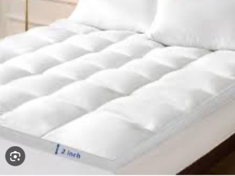 Pillow top bed padding (unknown size)(similar to stock photo)