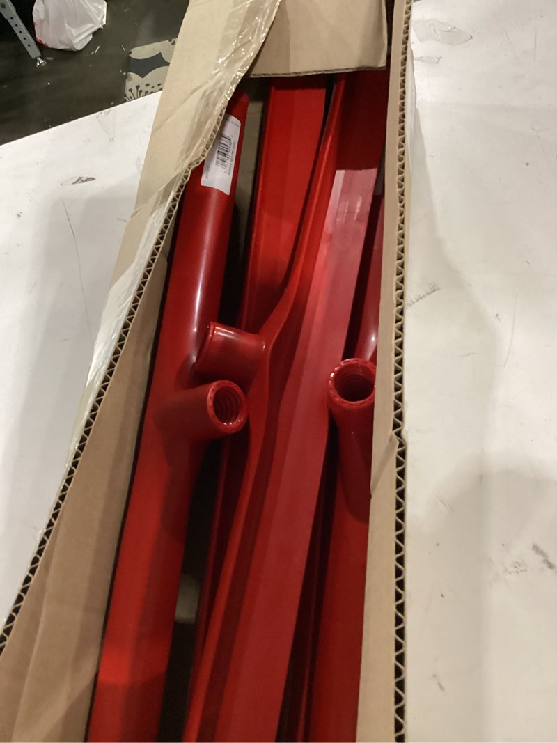 Condition photo showing As Is for ** only 5 in box ** nsparta 3656805 plastic floor squeegee, shower squeegee, heavy duty squeegee with rubber blade for windows, glass, shower doors, floors, windshields, 24 inches, red (pack of 6)