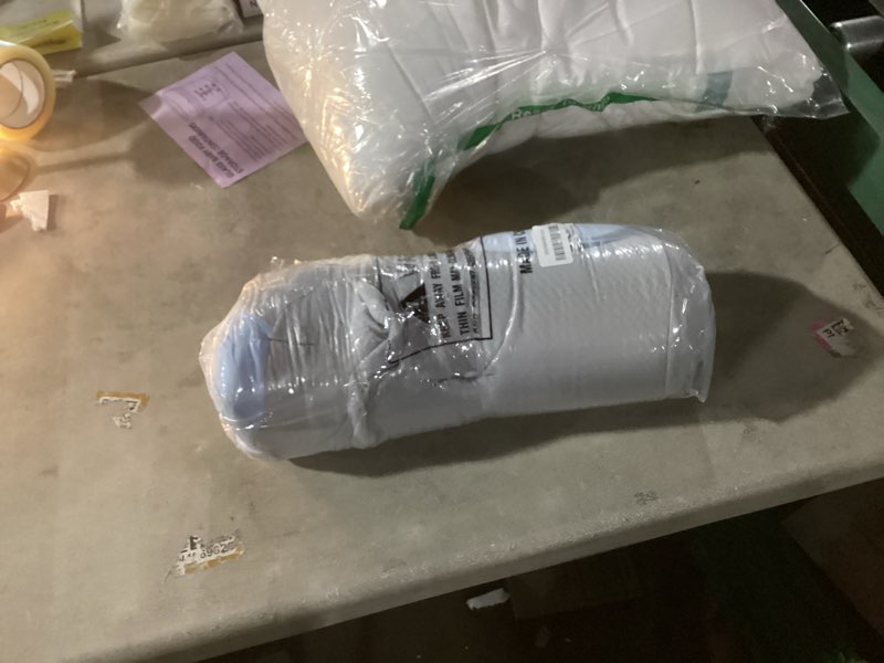 Condition photo showing Good Condition for Cervical Neck Pillow for Pain Relief - Ergonomic Side Sleeper Pillow for Neck Support, Cooling Memory Foam Pillows for Sleeping, Contour Pillow Orthopedic Bed Pillow for Back Stomach Sleepers