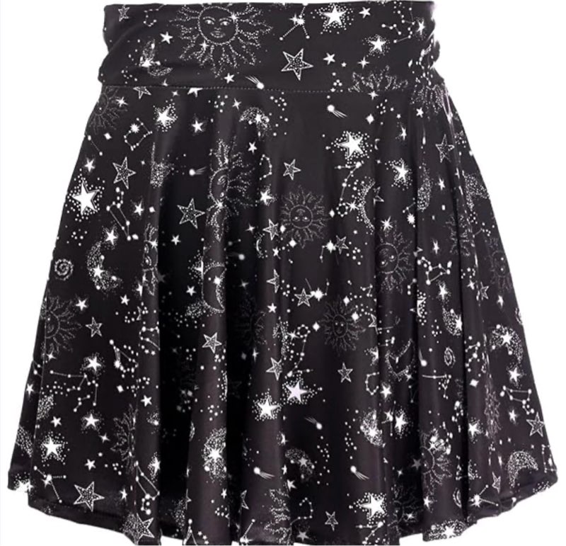 (Similar) Daisy corsets Women's black Satin W/Black Lace Overlay Lace-up Skirt