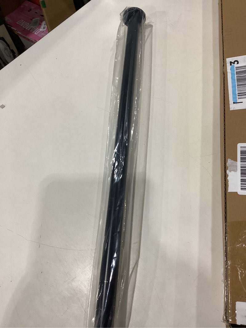 Condition photo showing New/Like New for Ivilon Tension Curtain Rod - Spring Tension Rod for Windows or Shower, 36 to 54 Inch. Black 36" to 54" Black