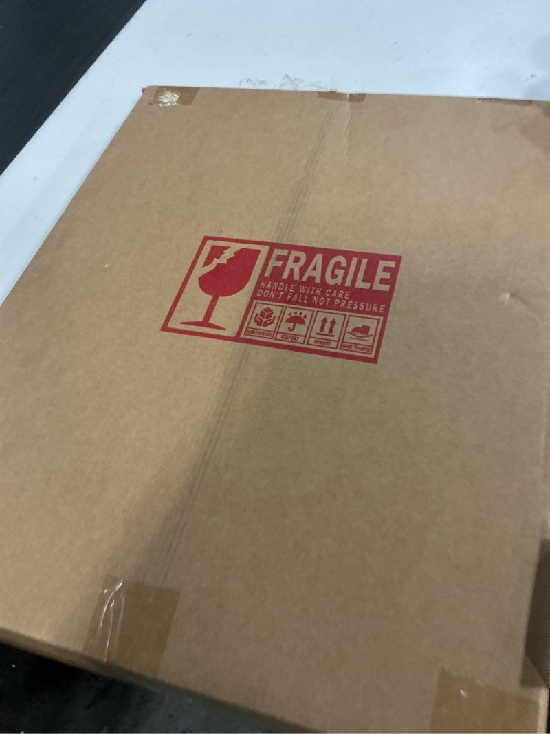 Condition photo showing New/Like New for AAZZKANG Black Mirrors for Wall Rectangle Wood Framed Large 20"x16" Decorative Wall Mirror for Bedroom Bathroom Living Room Dressing Room Entryway 20"L x 16"W Black