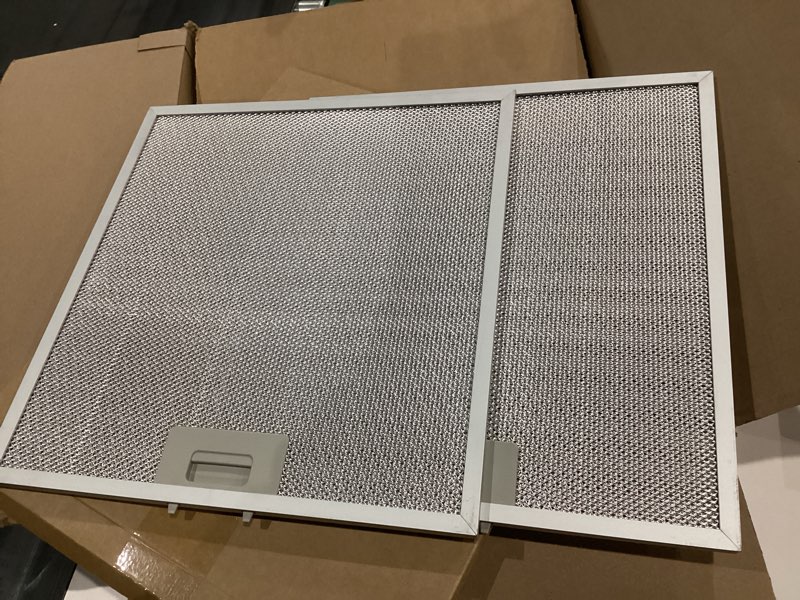 Condition photo showing New/Like New for 2PCS WA0575 Range Hood Filter Replacement for Vissani 30-inch Pyramid or Wall Mount Range Hood, 5-Layer Aluminum Vent Filter 13.54x14.4Inch