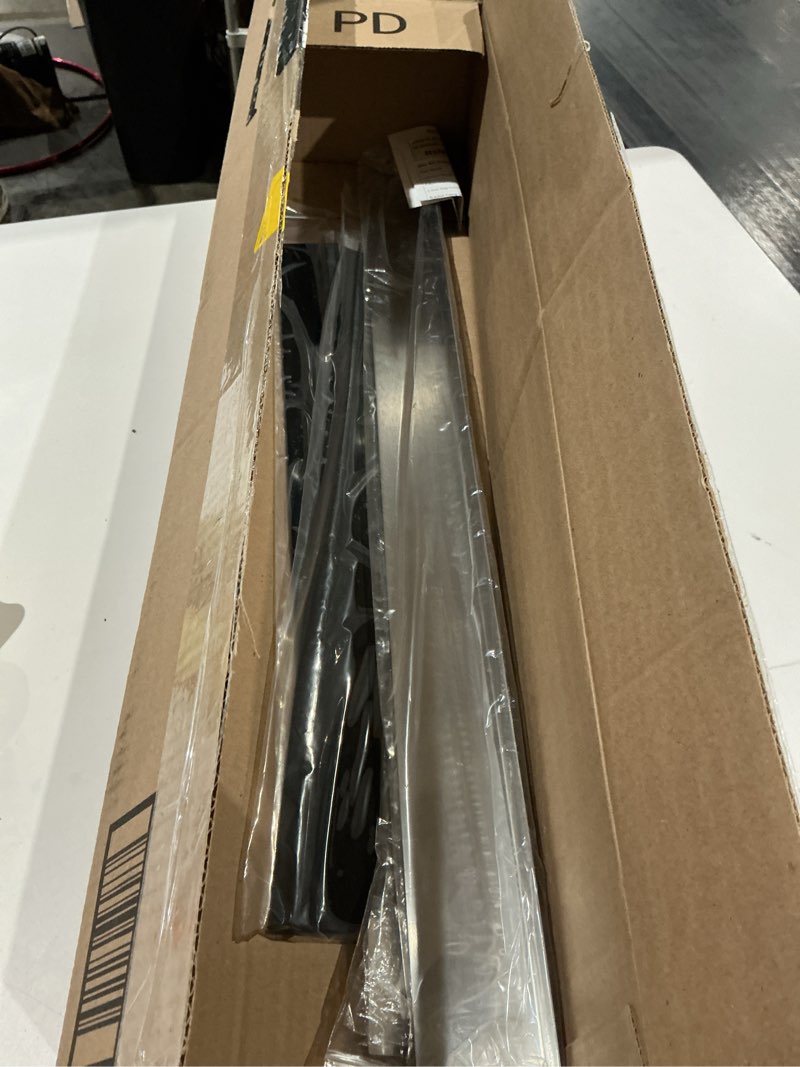 Condition photo showing Good Condition for 30" slide-in range rear filler kit,stove gap filler strip, stainless steel backsplash for stove, stove trim kit with most brands between stove and backsplash(silver) with 2 pcs stove gap covers