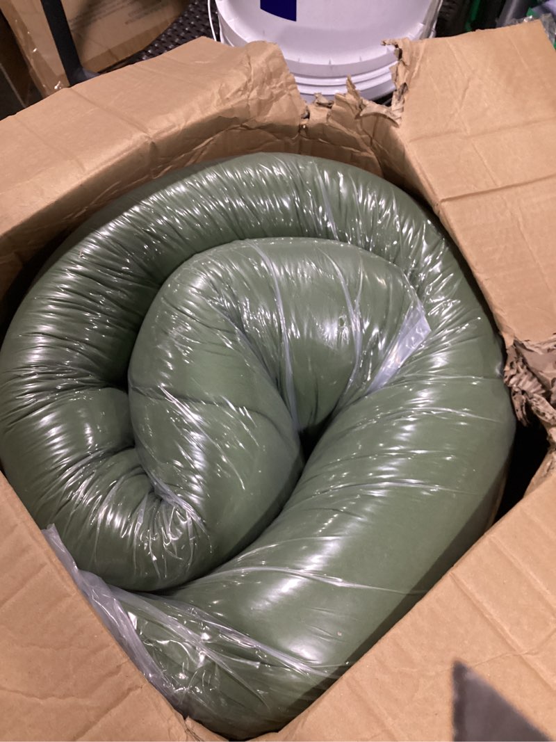 Condition photo showing New/Like New for maxyoyo 6" extra thick japanese floor mattress queen folding futon mattress | foldable tatami pad for adults, roll up floor mat for living room guest room rv, green green queen