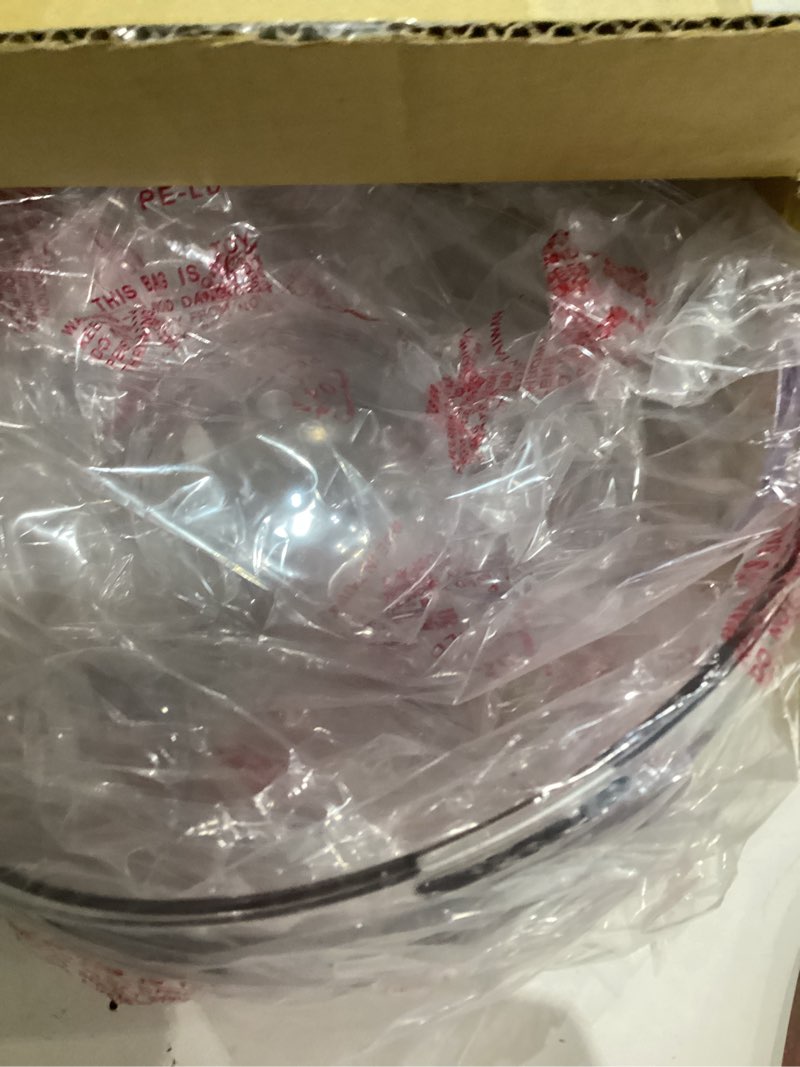 Condition photo showing Good Condition for amazing abby - charlotte - 2-pack plastic chip and dip bowl, clear serving platter, unbreakable party appetizer tray, bpa-free, dishwasher-safe, great for chips, salsa, veggies, snacks, and more