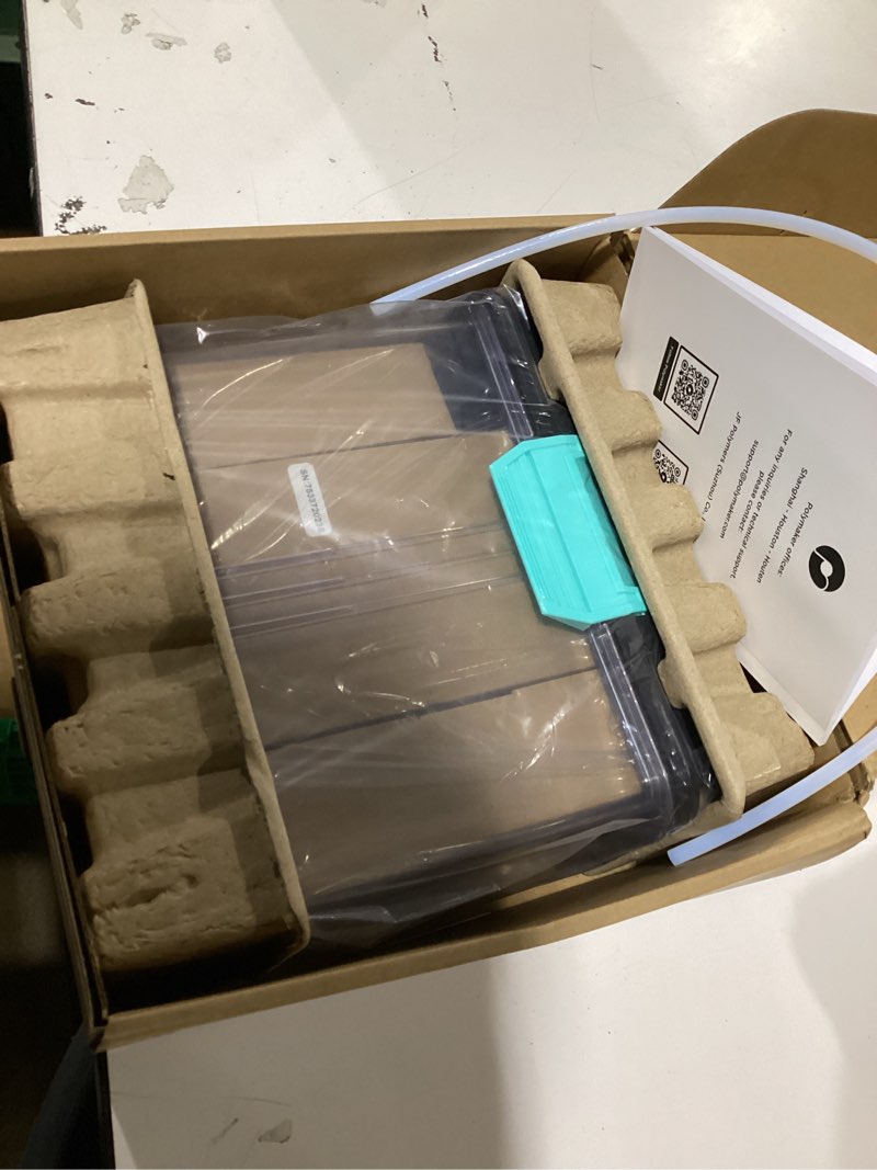 Condition photo showing New/Like New for Polymaker 3D Printing Filament Dryer and Storage Box - PolyDryer and PolyDryer Box for Filament Drying and Sealing with Heat Control, Compatible with PA Nylon, PLA, PVB, PETG, ABS, TPU 1.75mm 2.85mm Polydryer (Dryer Dock + Storage Box)