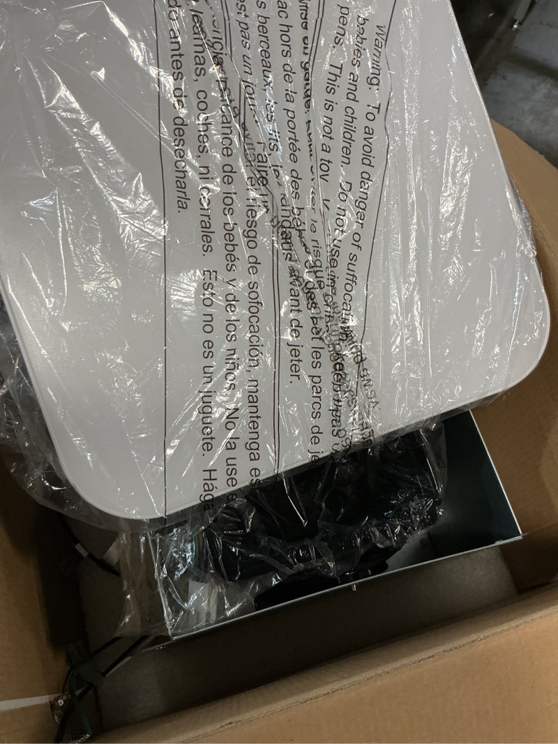 Condition photo showing Good Condition for Fitop Bathroom Exhaust Fan with Light, 110 CFM 43W 1200LM Ceiling Mount Shower Ventilation Exhaust with Light, 1.0 Sones Bathroom Vent with Light, Bathroom Fan LED Light 3000K/4000K/5000K White