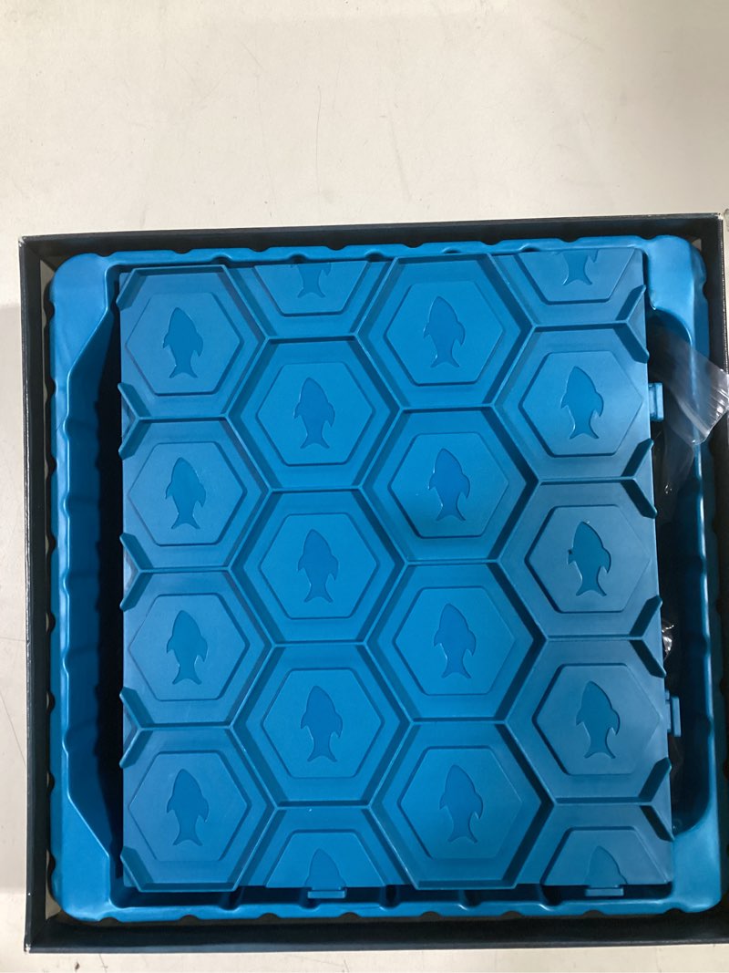 Condition photo showing As Is for hey, that's my fish! board game - a strategic penguin fishing adventure game, fun family game for kids and adults, ages 8+, 2-4 players, 20 min playtime - made by next move games