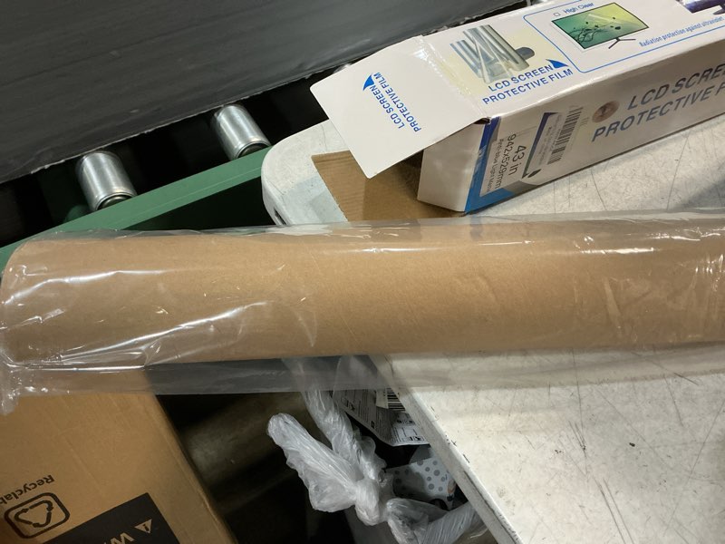 Condition photo showing New/Like New for 43-65 inch tv screen protector, frosted matte anti glare outdoor/indoor anti blue lightdustproof filter film, relieve eye strain and sleep better, for lcd?led?4k oled / 43in 942x529mm