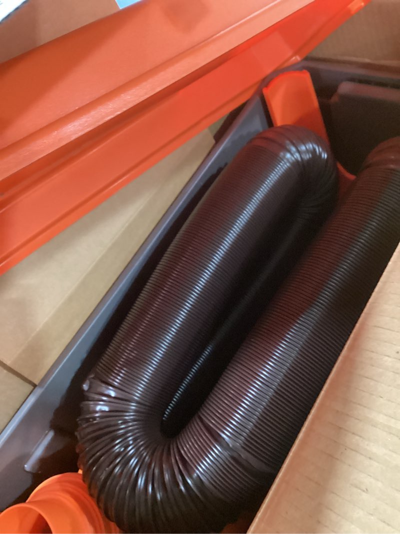 Condition photo showing Good Condition for camco rhino ultimate 20' rv sewer hose kit — all-in-one sewer hose solution — 11-piece combo kit includes storage box for nesting support & camper organization (43075)