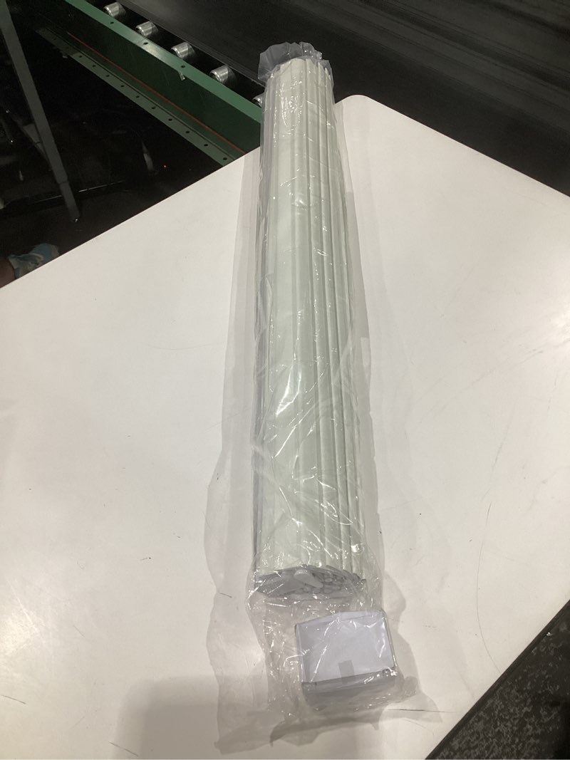 Condition photo showing Good Condition for lazblinds cordless roman shades for windows, blackout room darkening thermal insulated window blinds, lightweight fabric blinds for indoor windows, 35.5" w x 60" h, off white blackout - off white 35.5" w x 60" h
