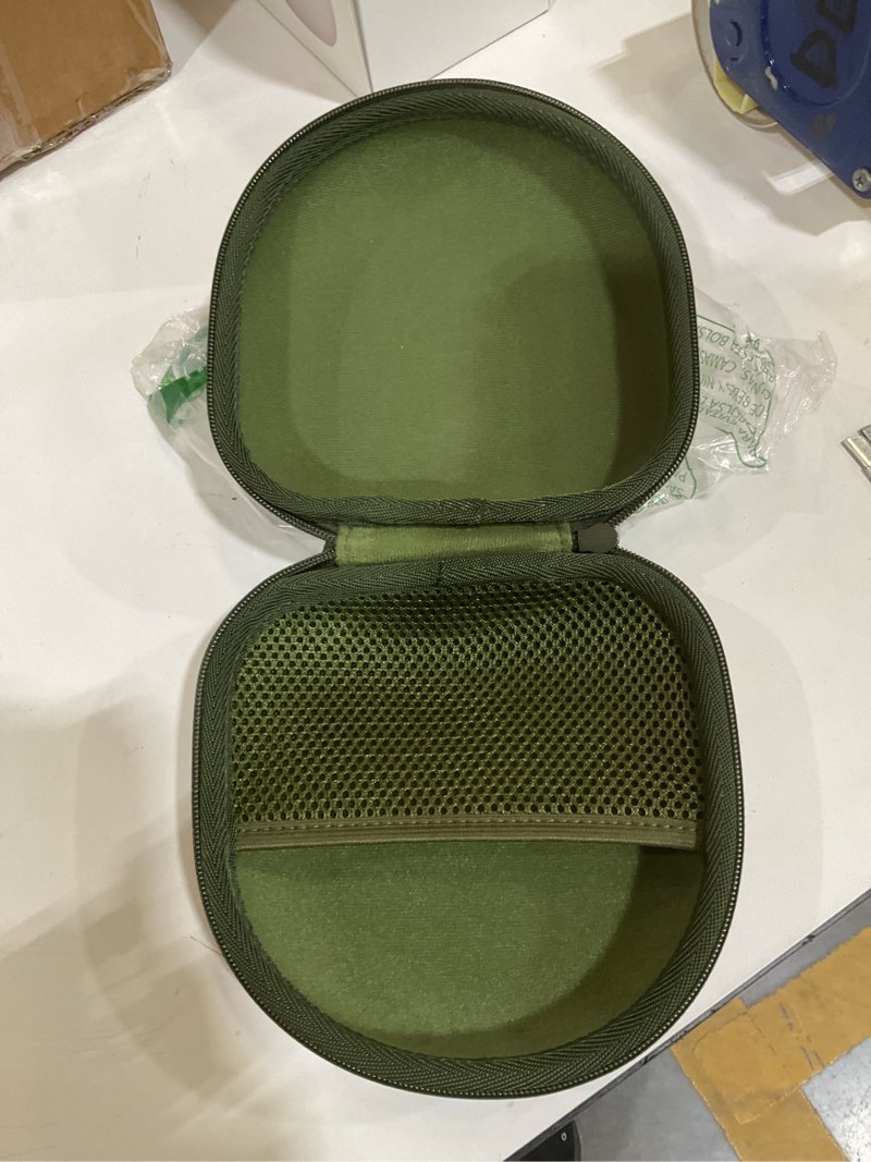 Condition photo showing Good Condition for Headphone Headset Case for JLab JBuds Lux ANC/Beats/JBL/TOZO/BERIBES/Picun/KVIDIO Noise Cancelling Over-Ear Foldable Headphone (Dark Green)