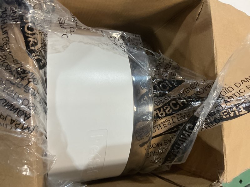 Condition photo showing As Is for petsafe outlast cat fountain - encourages healthy hydration - pump-free design with hydrospin technology - automatic pet water bowl - dishwasher-safe - long-lasting - 60 oz