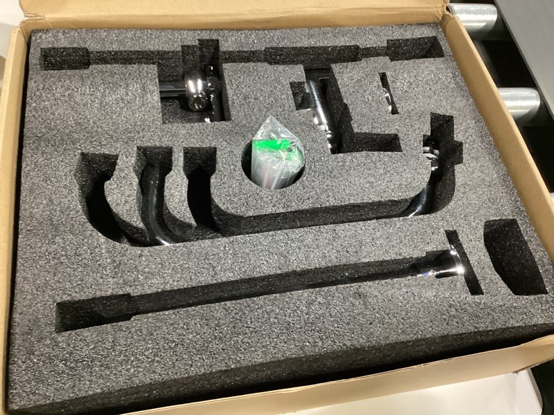 Condition photo showing Good Condition for Commercial Kitchen Faucet Heavy Duty Wall Mount Sink Faucet, 8 Inch Center 25 Inch Commercial Kitche