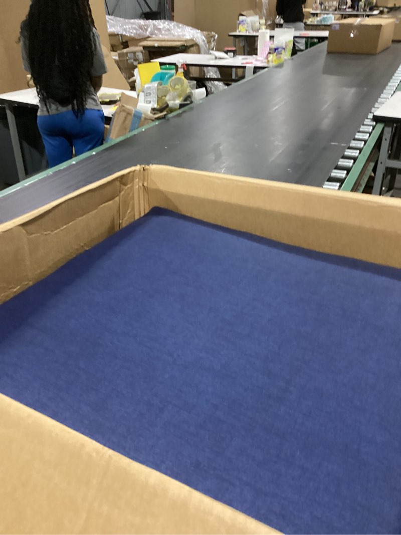 Condition photo showing New/Like New for arden outdoor deep seat bottom cushion, 24 x 24, rain-proof, fade resistant 24 x 24, sapphire blue leala