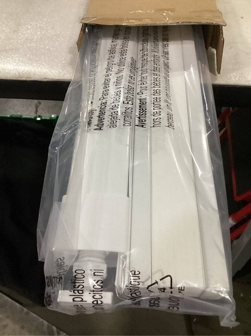 Condition photo showing New/Like New for LazBlinds No Tools No Drill Cordless Cellular Shades, Top Down Bottom Up (TDBU) Honeycomb Shades for Home, Light Filtering Thermal Insulation Blinds for Windows, 30" W x 48" H, White Light Filtering - White 30" W x 48" H
