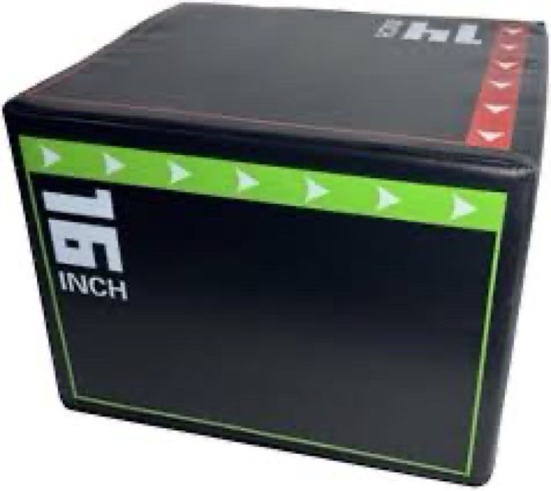 Jump Box Step up Box for Jumping Conditioning Strength Training Dips 40cmx30cmx35cm