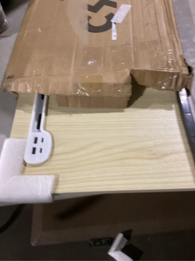 Condition photo showing Good Condition for Laptop Bed Desk, Adjustable Lap Desk, Small Laptop Table with USB Charge Port, Desktop Card &Pen Slot, Cup Holder, Foldable Bed Tray Table for Couch Sofa Chair Floor Eating Working Adjustable White