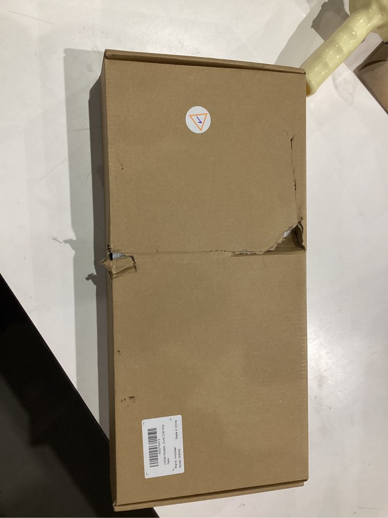 Condition photo showing New/Like New for InnoGear Adjustable Desk Microphone Stand, Weighted Base with Soft Grip Twist Clutch, Boom Arm, 3/8/'' and 5/8/'' Threaded Mounts for Blue Yeti and Blue Snowball, Kick Drums, Guitar Amps, Black 1