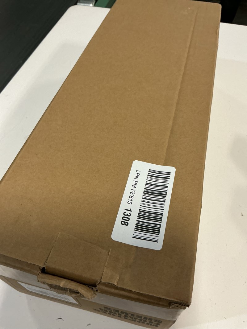 Condition photo showing Good Condition for WOPITUES Wood Floating Shelves Set of 6, Shelves for Wall Decor, Farmhouse Shelf for Bedroom, Bathroom Storage Shelves, Book Shelves for Living Room - Rustic Brown 16.5 Inch Rustic Brown