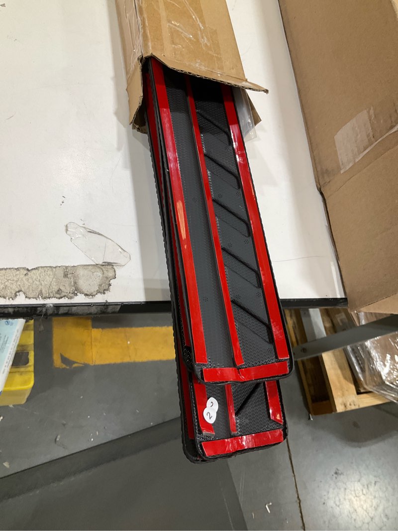 Condition photo showing Good Condition for exterior door sill protector compatible with 2019-2026 chevy silverado gmc sierra 1500 door sill guard replacement for 2019-2026 chevy silverado accessories compatible with 19-26 silverado sierra 1500(ext)
